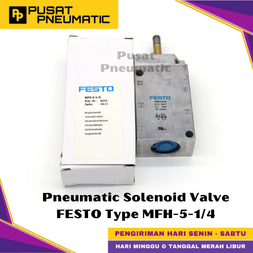 [EZM.9502265] Solenoid Valve Festo MFH 5 1/4 Selenoid Valve Festo MFH 5-1/4