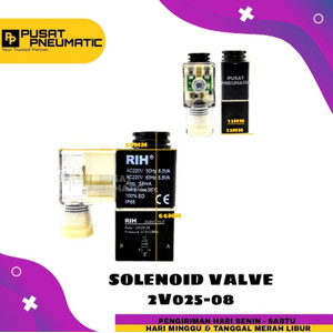 [EZM.9502402] 2v025-08 RIH solenoid valve 1/4" 2v 025-08
