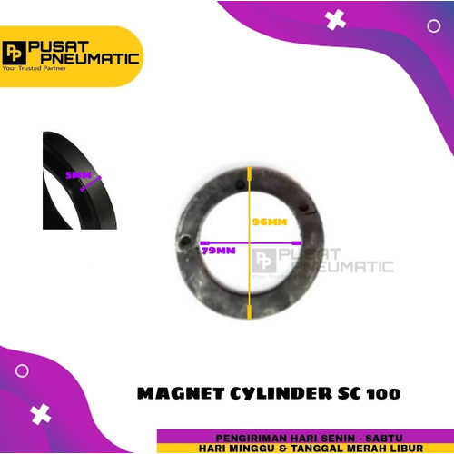 [EZM.9502436] Magnet Cylinder SC 100 / Magnet Cylinder Type SC-100