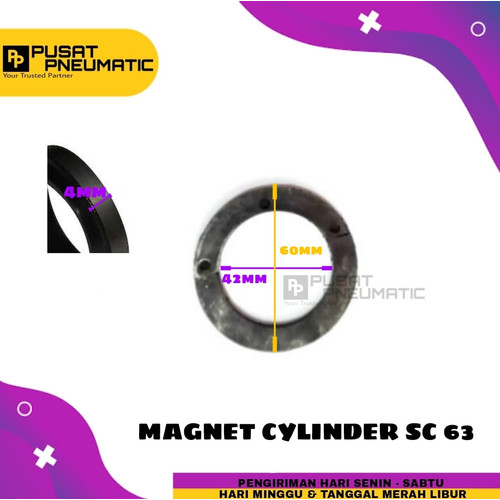 [EZM.9502438] Magnet Cylinder SC 63 / Magnet Cylinder Type SC-63
