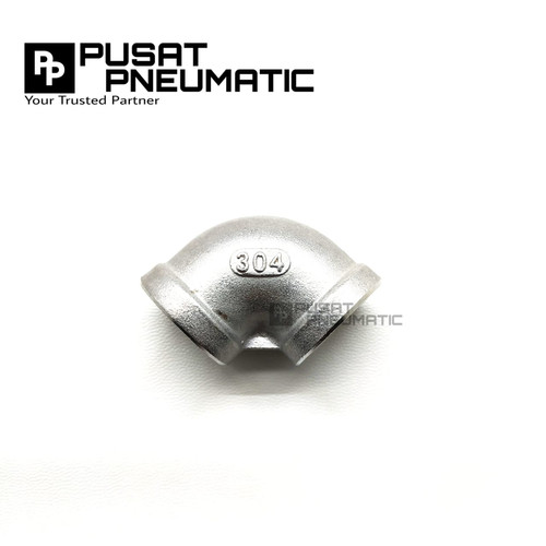 [EZM.9502561] 1/8" Elbow / knee Stainless steel 304 Drat dalam 1/8" SS