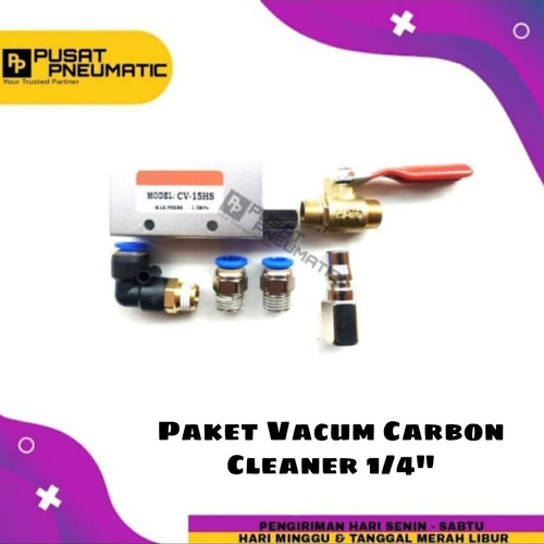 [EZM.9502565] Paket vacum carbon cleaner 1/4" Import Quality