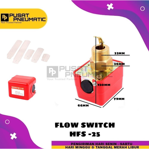 [EZM.9502711] Flow Switch / Flow control 1" HFS-25