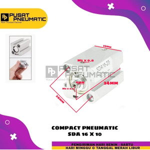 [EZM.9502713] PNEUMATIC COMPACT CYLINDER SD 16X10 / SDA 16 X 10