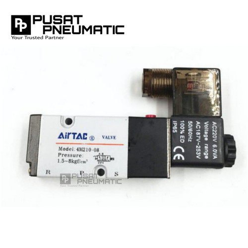 [EZM.9502718] Solenoid Valve 4m210-08 / 4m210-08 Airtac 220v ac/ 24v dc