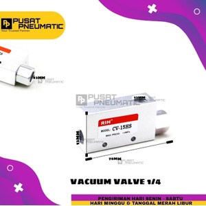 [EZM.9502734] CV-15HS VACUUM VALVE PNEUMATIC