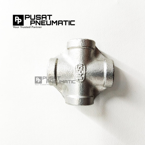 [EZM.9502794] Cross Tee Stainless steel 304 1 1/4"