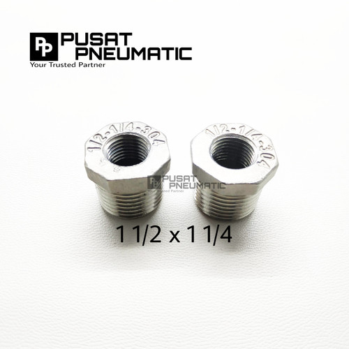 [EZM.9502828] Vlock Ring / Bushing Stainless steel 1 1/2" (Male) x 1 1/4" (Female)