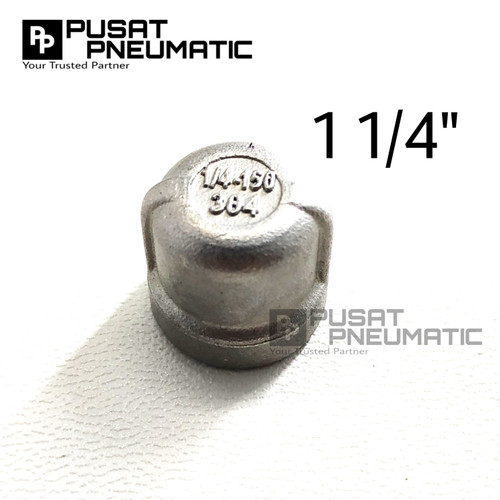 [EZM.9502836] Cap / Dop Stainless steel 304 1 1/4"