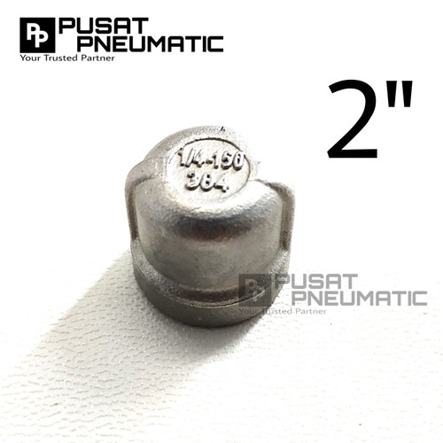 [EZM.9502838] Cap / Dop Stainless steel 304 2"