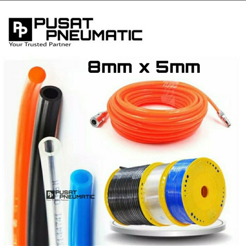 [EZM.9502991] Selang Pu (PolyUrethane) OD 8 x ID 5 Pneumatic