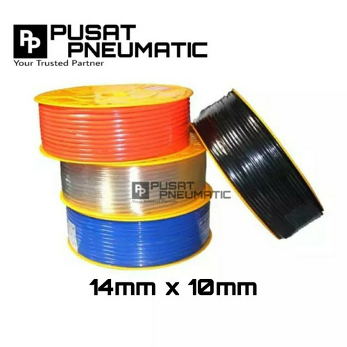 [EZM.9502999] Selang Pu (PolyUrethane) OD 14 x ID 10 Pneumatic (1 Roll 100 Meter)