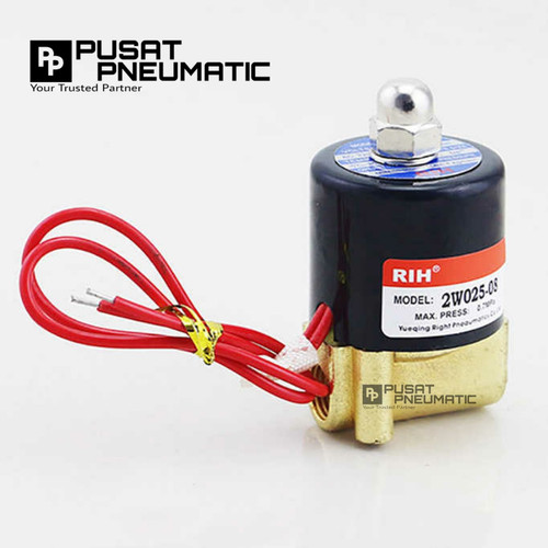 [EZM.9503008] Solenoid Valve 2 way 2w-025-06 1/8" ac 220 / dc 24