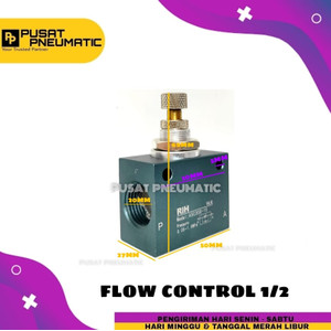 [EZM.9503140] Flow Control Pneumatic Drat 1/2"