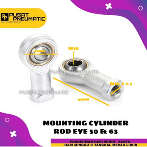 [EZM.9503147] Connector Cylinder Rod eye/Mata Ikan Cylinder 50 & 63 M16 x 1.5