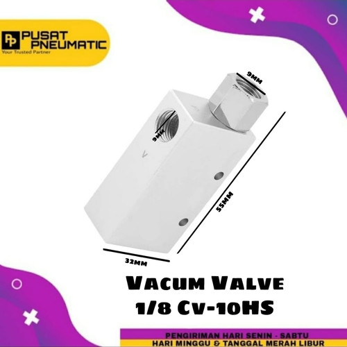 [EZM.9503206] Vacum valve 1/8inch