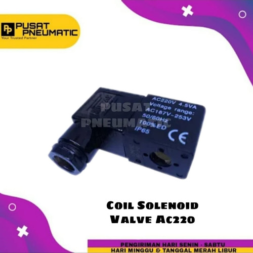 [EZM.9503414] Coil Solenoid Valve Airtac 24vdc / 220 v ac / 110 V ac
