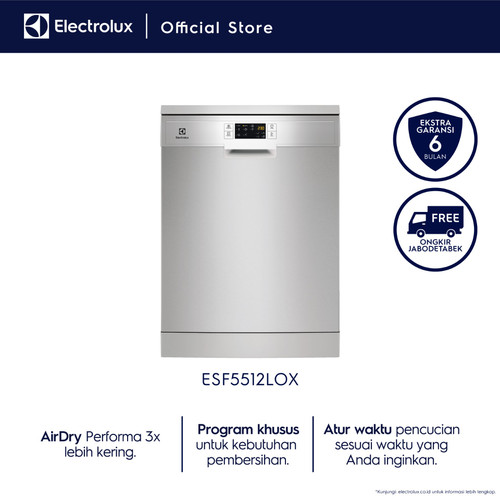 Dishwasher freestanding 60cm UltimateCare 300 ESF5512LOX