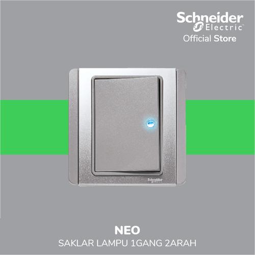 [EZM.4100163] Schneider Electric Neo Saklar Lampu 1 Gang 2 Arah - E3031H2_EBGS_G3