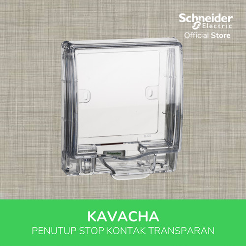 [EZM.4100202] Schneider Electric Kavacha Penutup Stop Kontak Transparan - E223R_TR