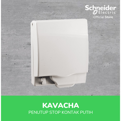 [EZM.4100203] Schneider Electric Kavacha Penutup Stop Kontak Putih - E223R_WE