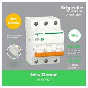 [EZM.4100252] Schneider Electric NEW DOMAE MCB 32A 3P - DOMF01332