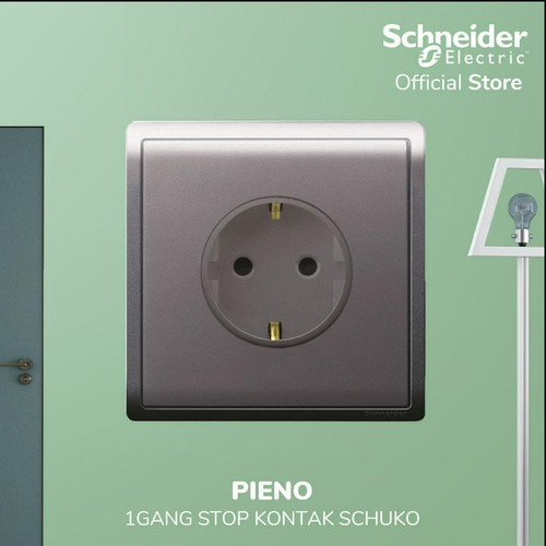 [EZM.4100305] Schneider Electric PIENO 1 Gang Kotak Kontak Schuko - E82426_16S_LS_G3