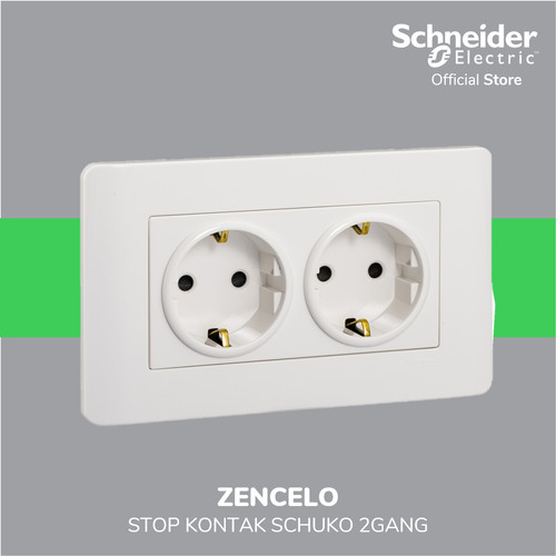 [EZM.4100330] Schneider Electric ZENcelo 2G Stop Kontak Schuko - E84T426_16S_WE_G3