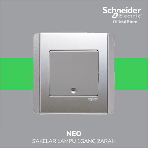 [EZM.4100446] Schneider Electric Neo Saklar Lampu 1 Gang 2 Arah - E3031V2_EBGS_G3