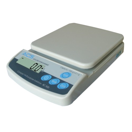 [EZR.0200122] Timbangan Digital ACIS, BC-500 kapasitas 500 g ketelitian 0,1 g