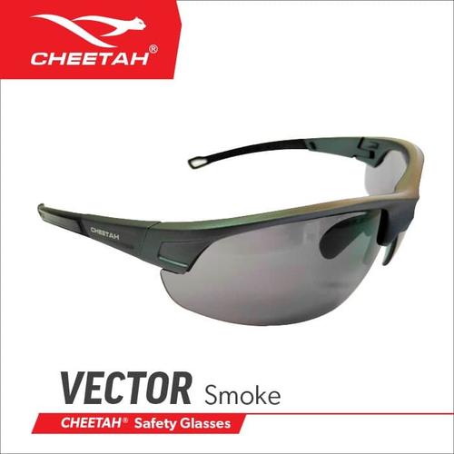 [EZO.1200048] Kacamata Safety Cheetah Vector Smoke Anti Scratch Full Protection