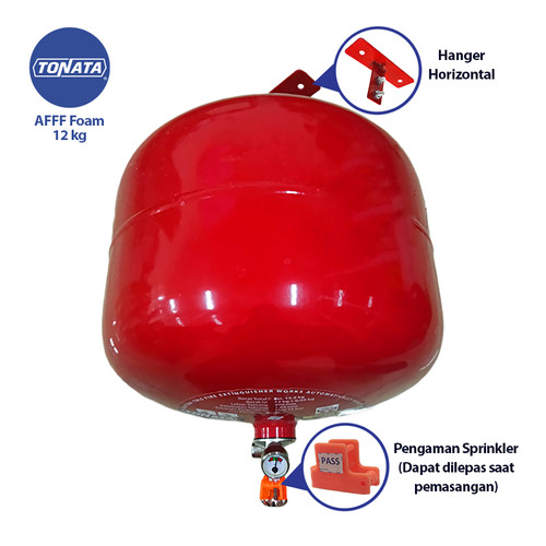 [EZO.1100106] Automatic Thermatic Pemadam Api Otomatis / AFFF Foam 12 kg Tonata