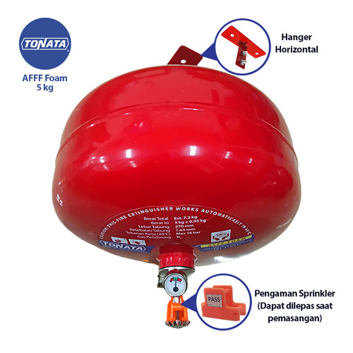 [EZO.1100109] Automatic Thermatic Pemadam Api Otomatis / AFFF Foam 5 kg Tonata