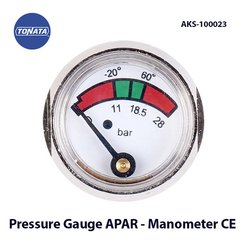 [EZO.1100118] Pressure Gauge APAR / Manometer CE / Meteran Alat Pemadam / Spareparts