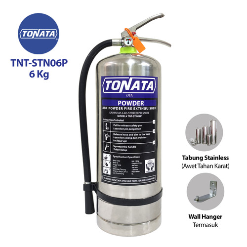 [EZO.1100156] Stainless APAR 6KG ABC Powder Tonata / Set Komplit