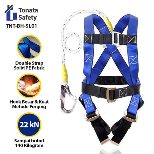 [EZO.1100160] Body Harness Single Hook Lanyard / Big Hook Tonata