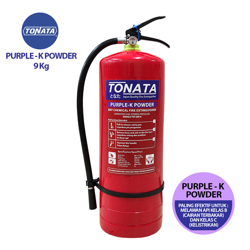 [EZO.1100180] APAR Purple K Powder 9 Kg Tonata / APAR 9Kg Dry Chemical Powder