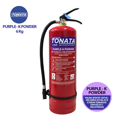 [EZO.1100181] APAR Purple K Powder 6 Kg Tonata / APAR 6Kg Dry Chemical Powder