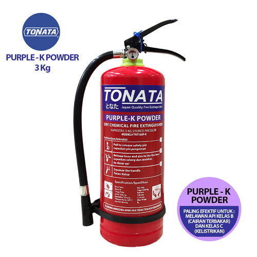 [EZO.1100182] APAR Purple K Powder 3 Kg Tonata / APAR 3Kg Dry Chemical Powder
