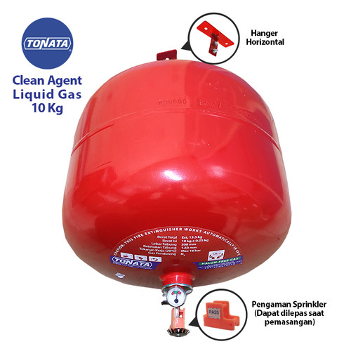 [EZO.1100188] Automatic Thermatic Pemadam Api Otomatis / Eco Liquid Gas 10 kg Tonata