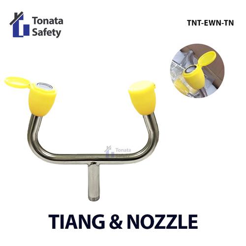 [EZO.1100228] Nozzle Eye Wash / Kepala Semprotan Eyewash / Tiang & Nozzle