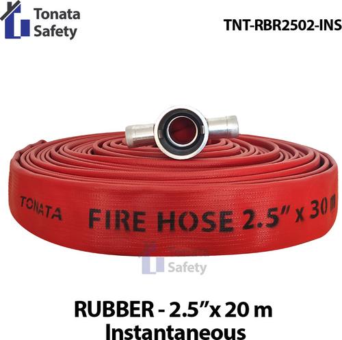 [EZO.1100252] Fire Hose Rubber Tonata Instantaneous 2.5" x 20m / Selang Pemadam 20 m
