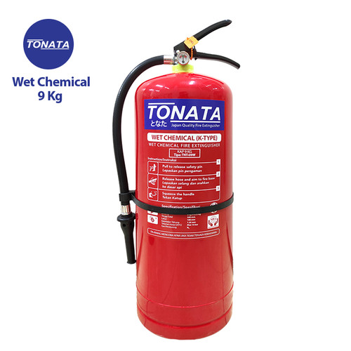 [EZO.1100261] APAR 9 kg Tonata Wet Chemical K-Type / Set Komplit Tipe K