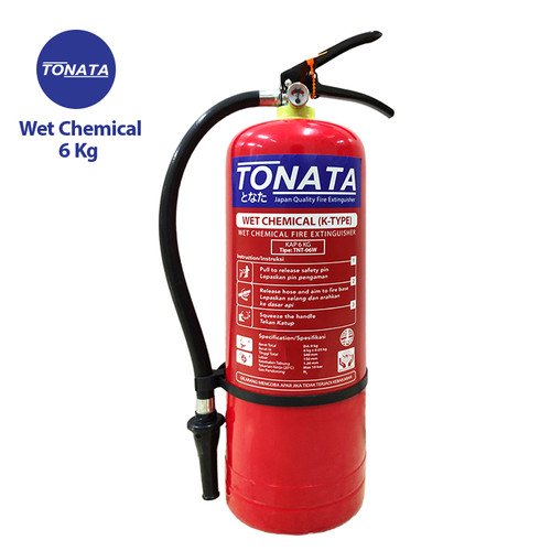 [EZO.1100262] APAR 6 kg Tonata Wet Chemical K-Type / Set Komplit Tipe K