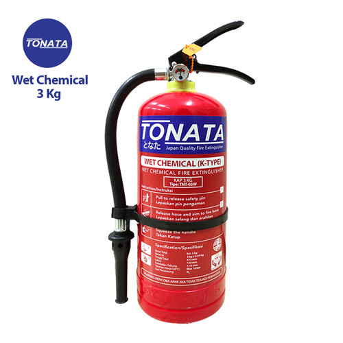 [EZO.1100263] APAR 3 kg Tonata Wet Chemical K-Type / Set Komplit Tipe K