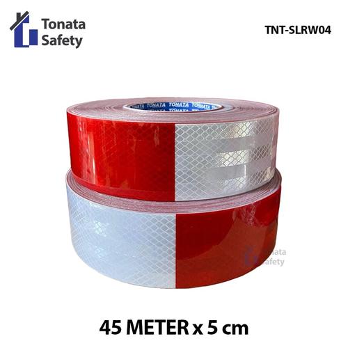 [EZO.1100621] Sticker Pemantul Cahaya  Scotlight Tonata  Merah Putih 45 mtr