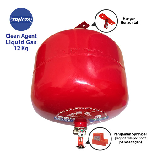 [EZO.1100320] Automatic Thermatic Pemadam Api Otomatis / Eco Liquid Gas 12 kg Tonata