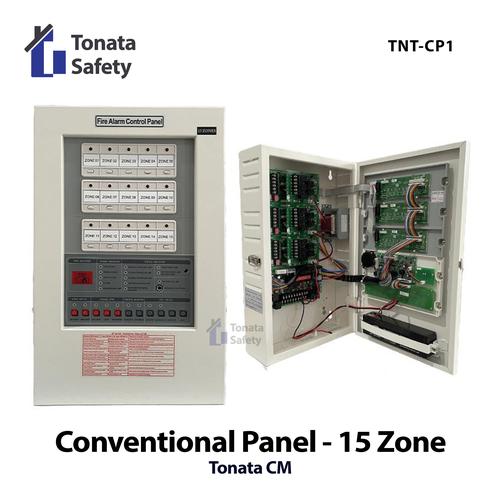 [EZO.1100624] Fire Alarm Control Panel 15 Zone Tonata / MCFA Conventional