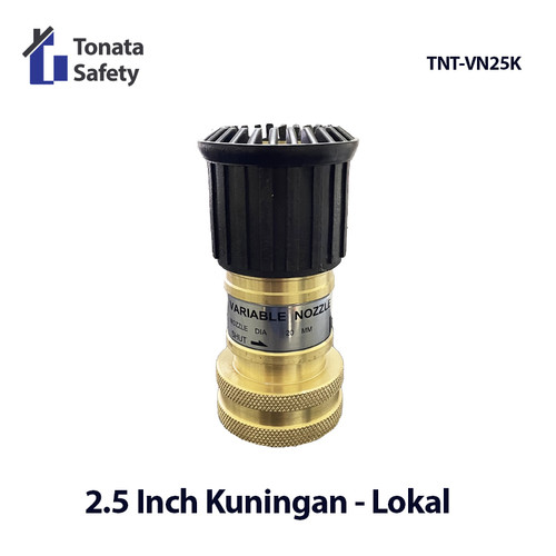 [EZO.1100354] Variable Nozzle / Spray Nozzle / 2.5 Inch Kuningan