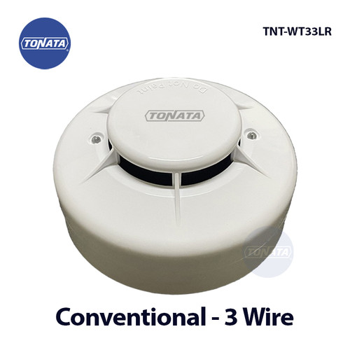 [EZO.1100358] Conventional Smoke Detector Photoelectric Tonata / 3 Wire